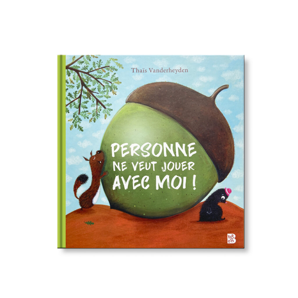 cover van het franstalige kinderboek 'Personne ne veut jouer avec moi !'