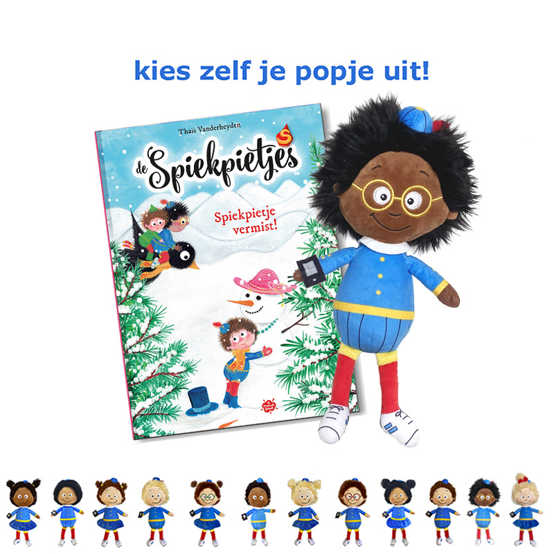 voordeelpakket spiekpietje vermist met pop